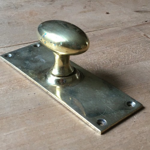Massiver messing türknauf - messing,