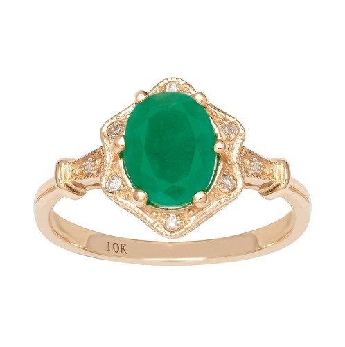 10k gelbgold vintage stil - gelbgold,