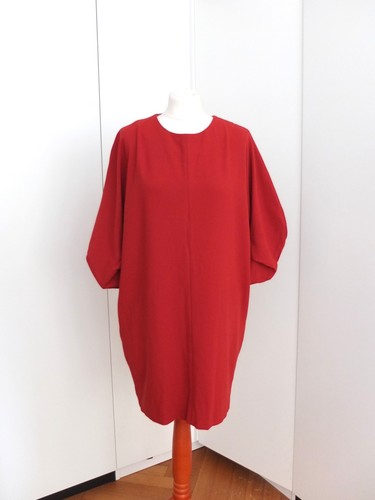 Ziegelsteinrotes cos kleid - cos,