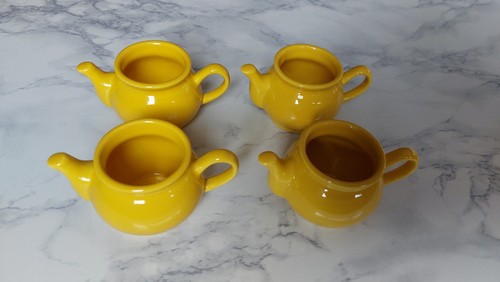 Gelbe eierbecher 4er set - eierbecher,