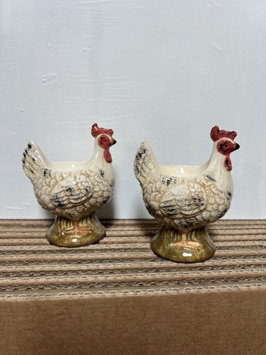 Paar vintage keramik huhn - keramik,