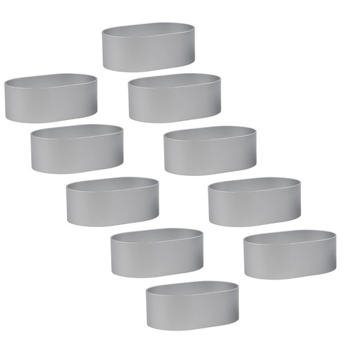 Mini aluminium oval - 10*,